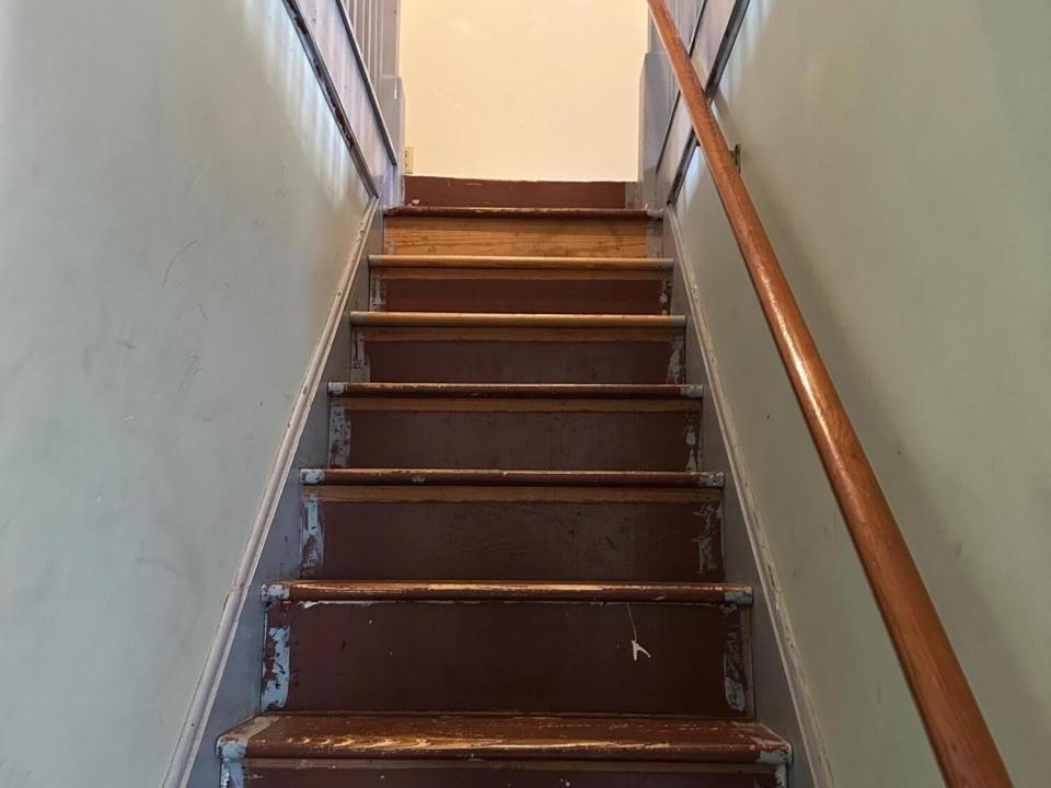 159 Rand Hill stairs