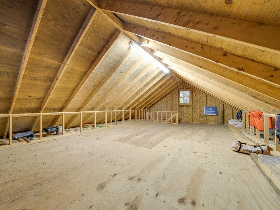 Upper level of Garage