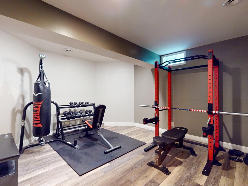 Workout area