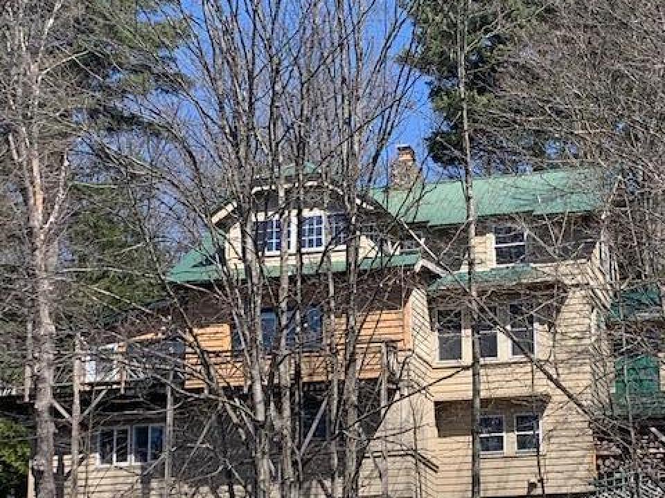 Home view from rear