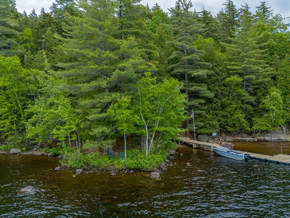 CampBassRockOnTupperLake_A_Dock_Chairs