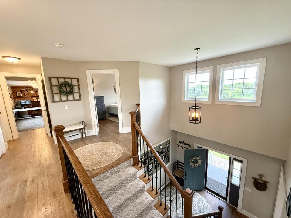 Upstairs landing