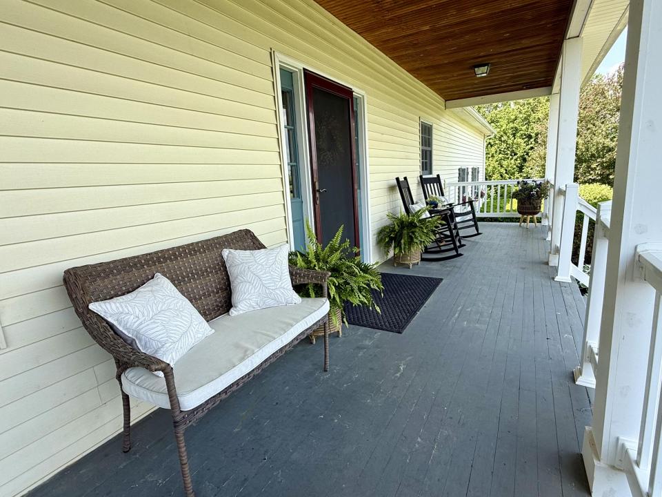 Wrap around porch