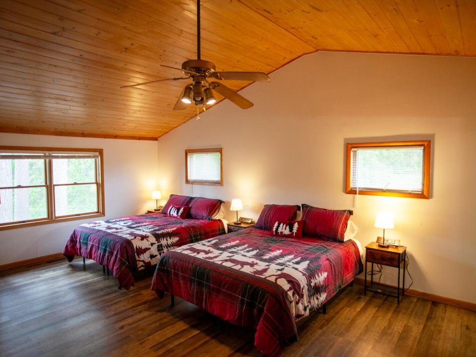 Vaulted Bedroom