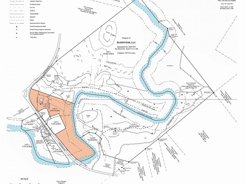 lot 5 map to post