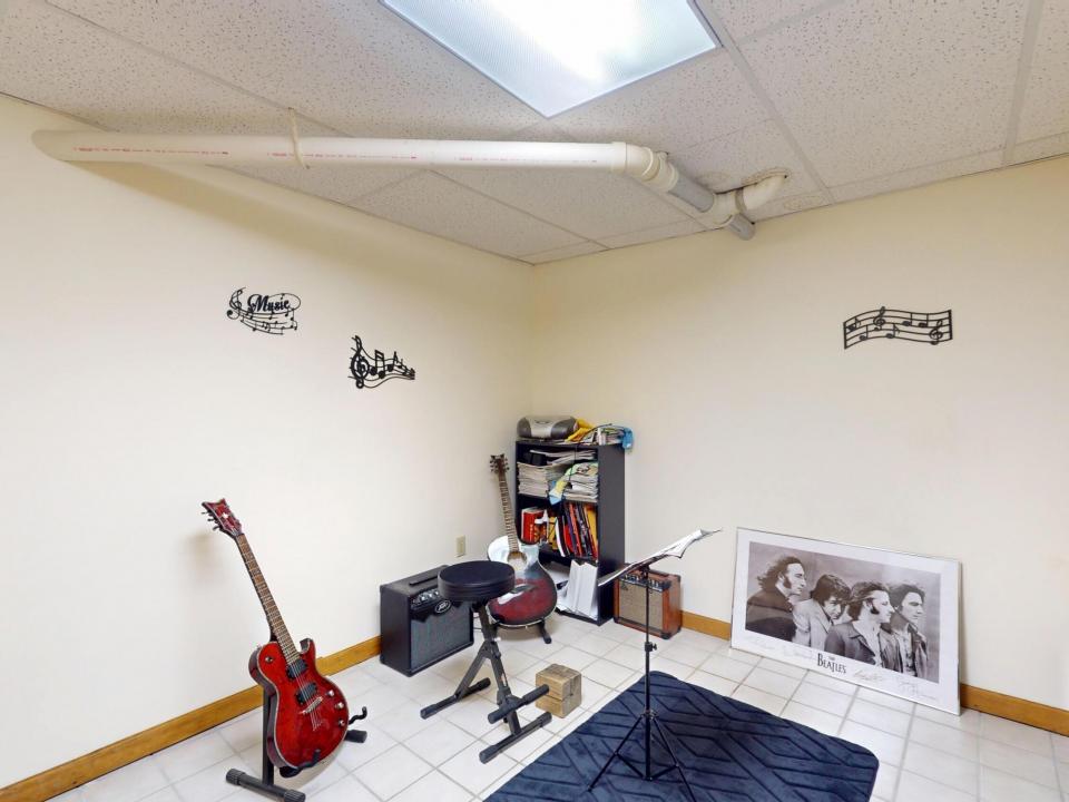 Partially Finished Basement