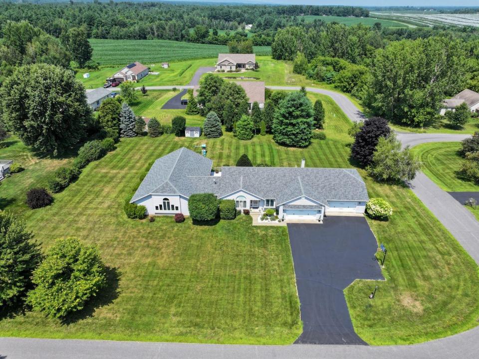 Front Drone View