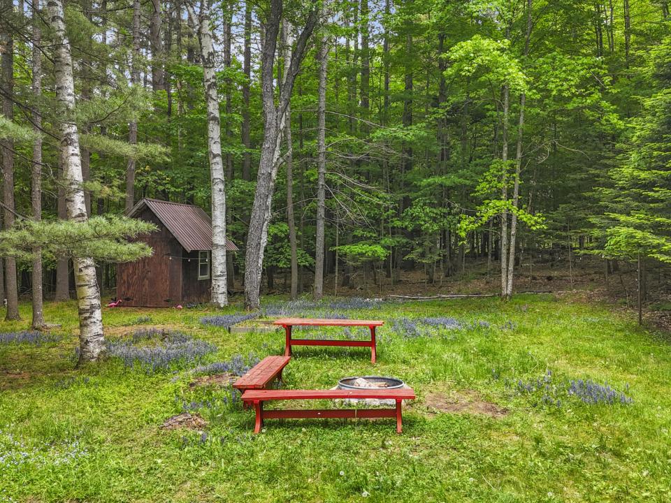 Shed in the rear of the property