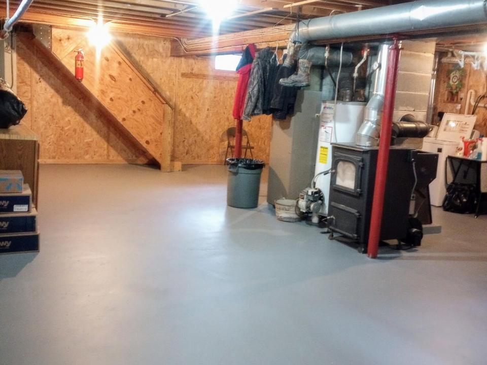 basement stairs