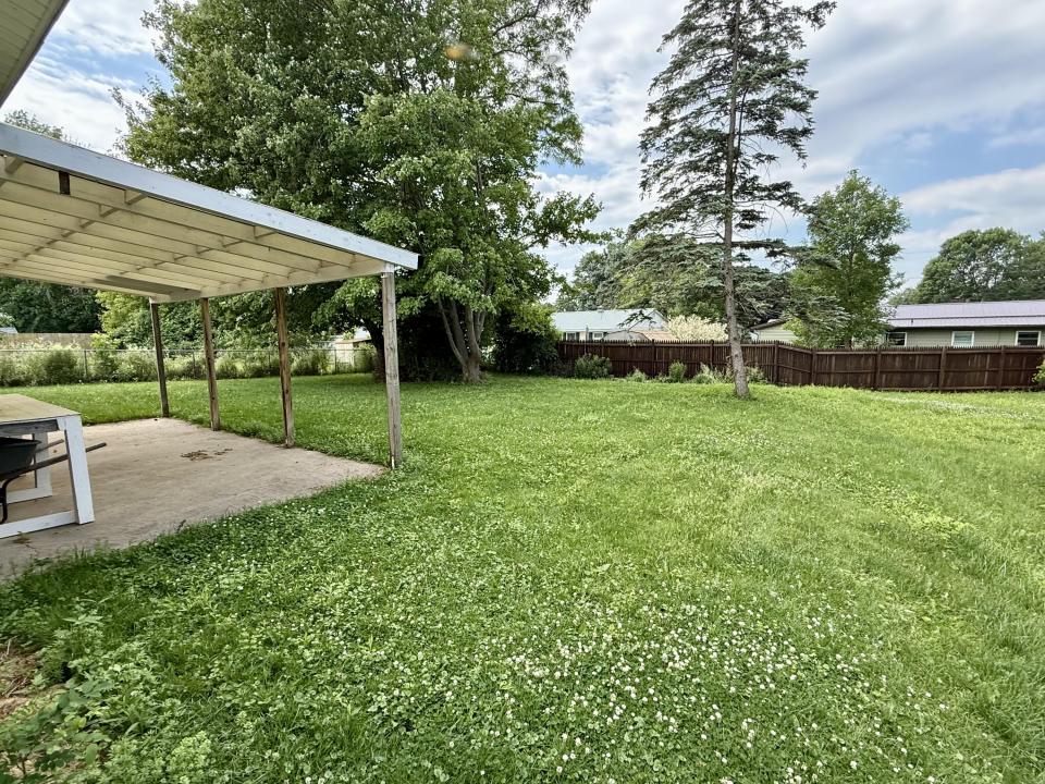 Back yard