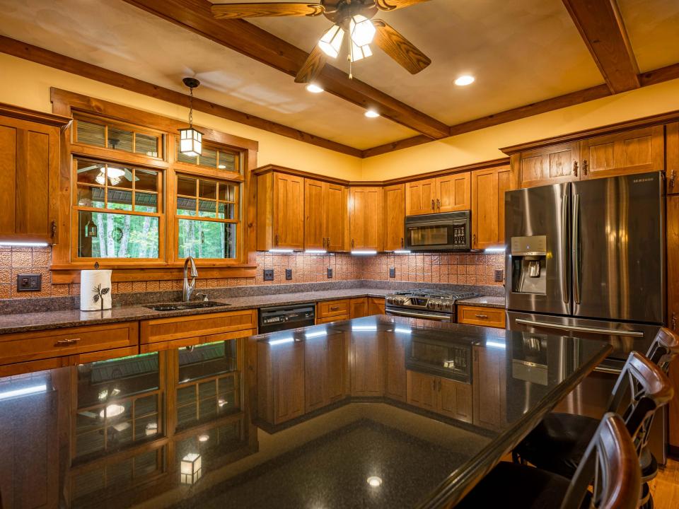 Granite Kitchen Island