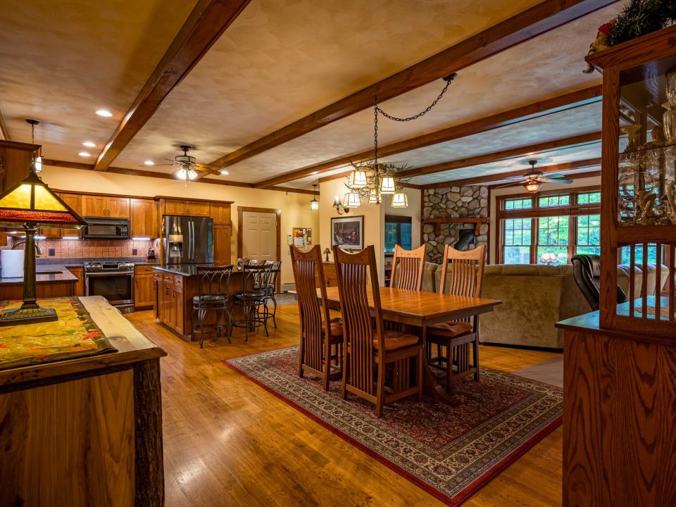 Dining Room & Living Room