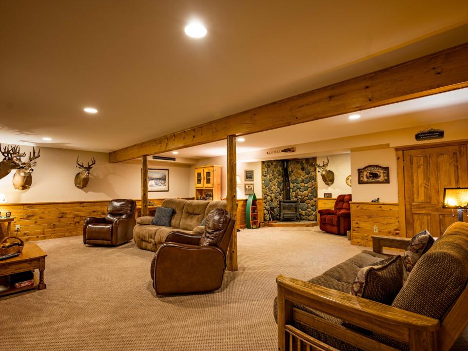 Partially Finished Basement