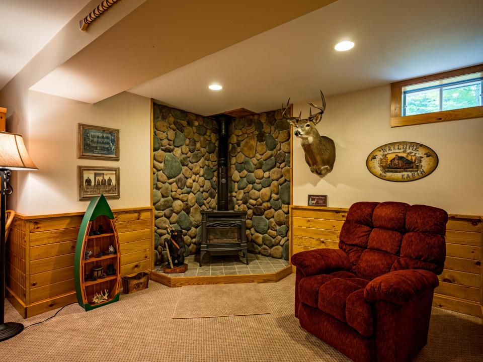 Partially Finished Basement