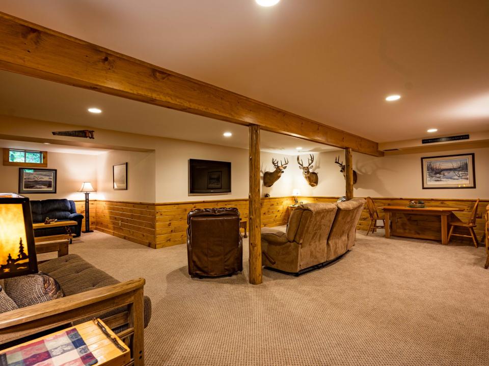 Partially Finished Basement