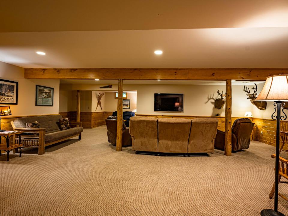 Partially Finished Basement