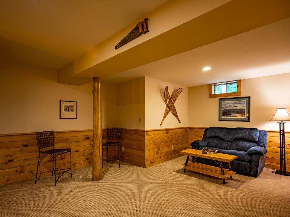 Partially Finished Basement