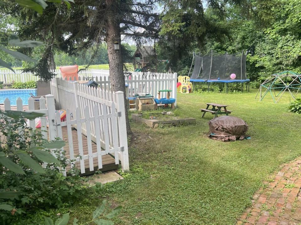 back yard