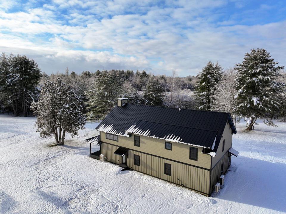 Winter Backside of Home