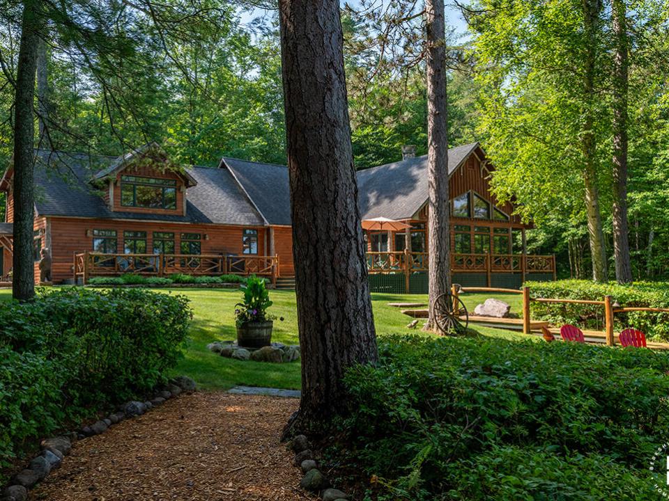 AdirondackHomeOnRainbowLake_Exterior_Fro