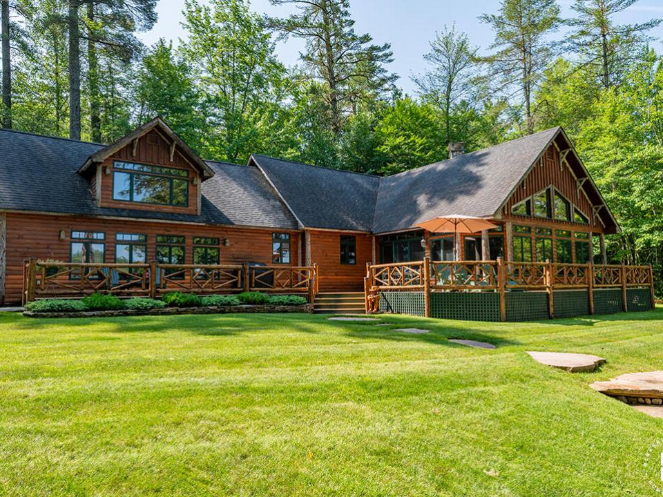 AdirondackHomeOnRainbowLake_Exterior