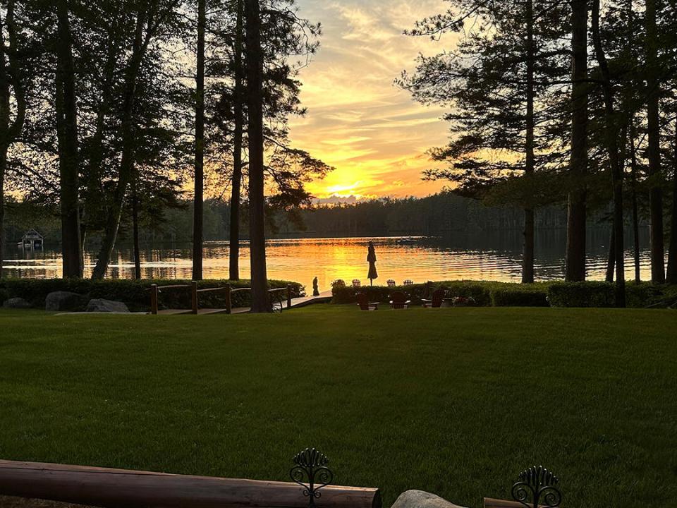 AdirondackHomeOnRainbowLake_O_Sunset