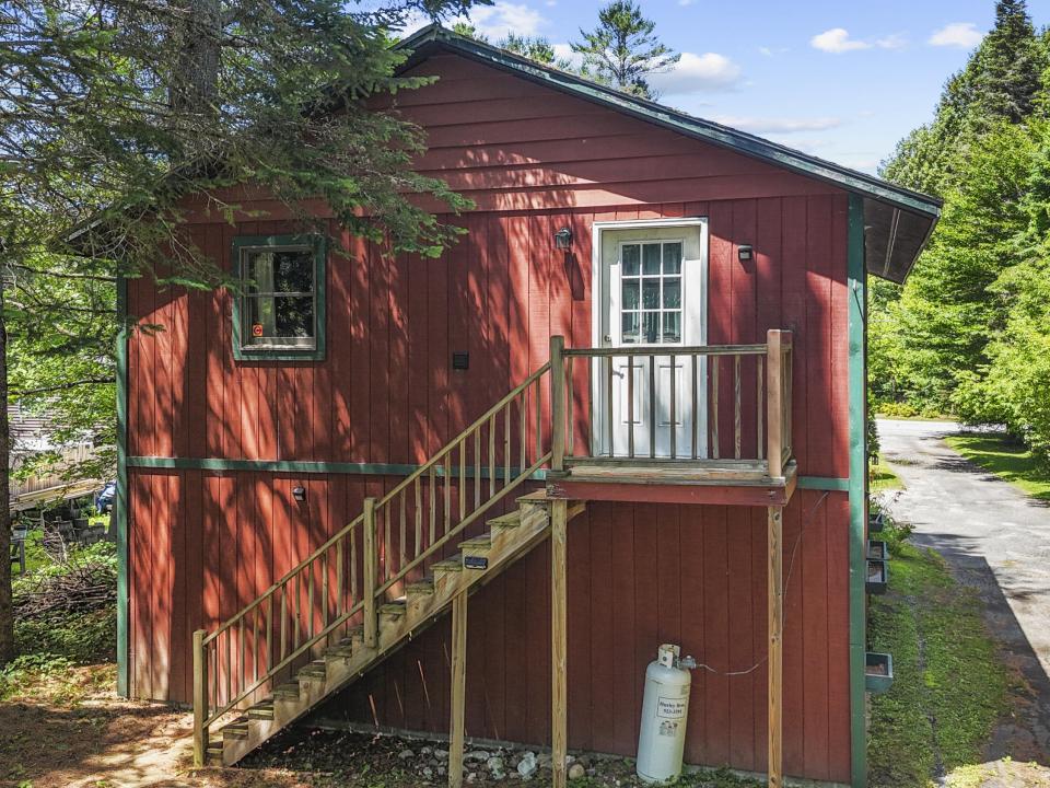 Above Garage Apartment Entrance Above Garage Apartment Entrance
