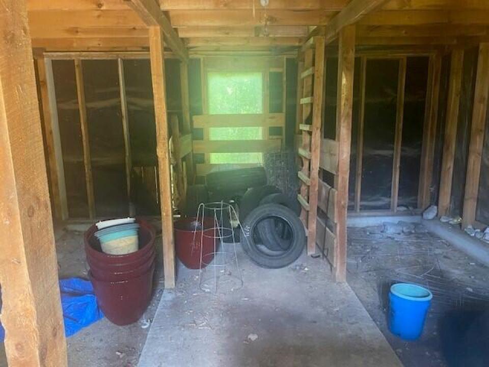 Interior of Barn