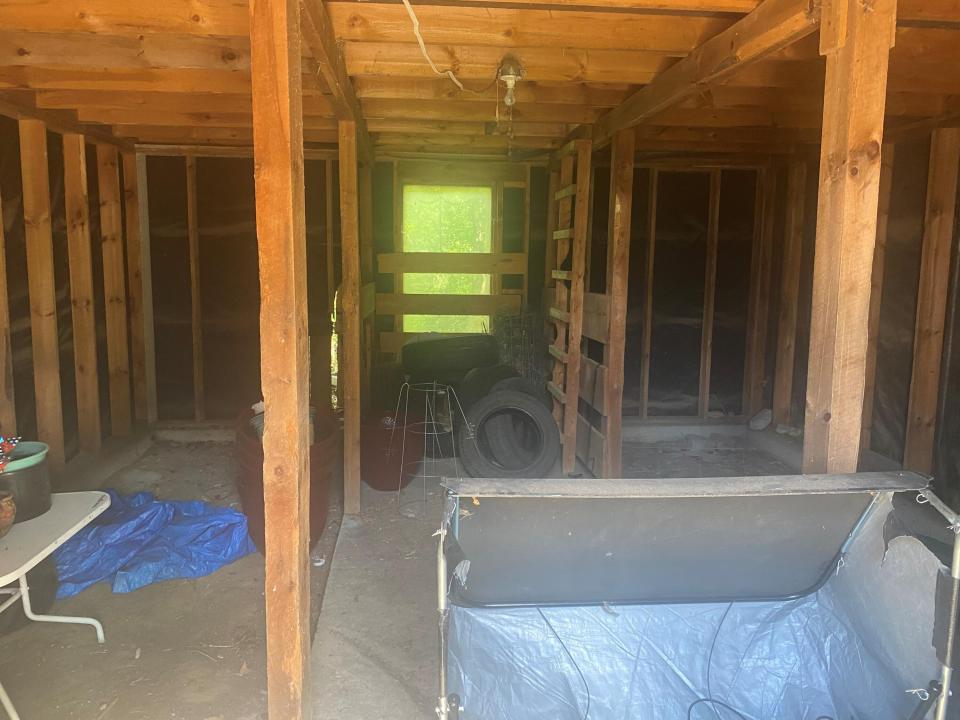Interior of Barn