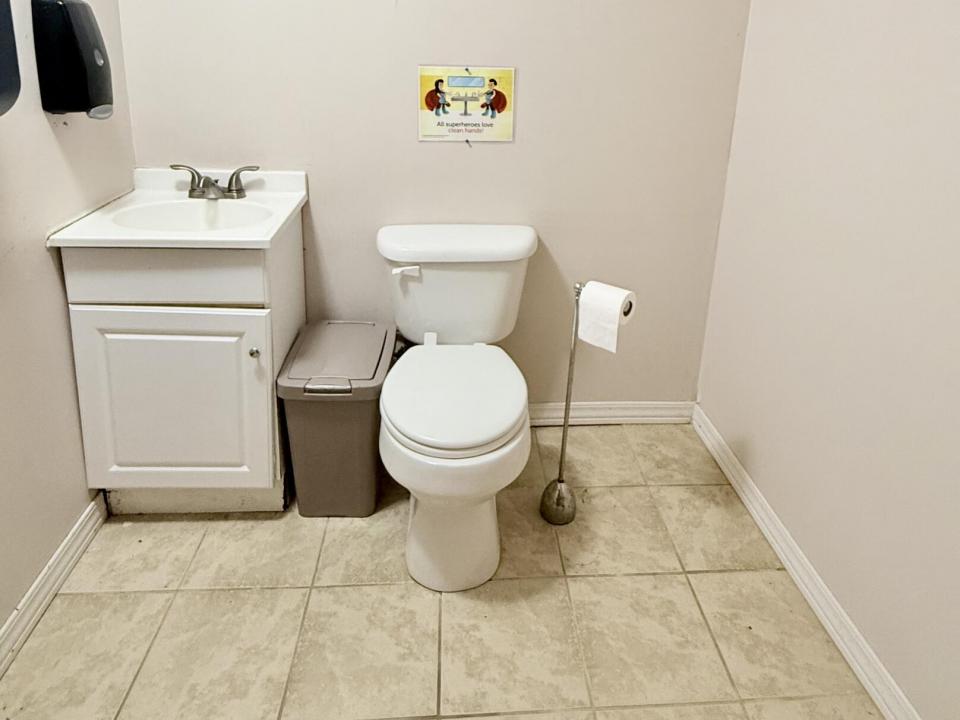 Half bathroom