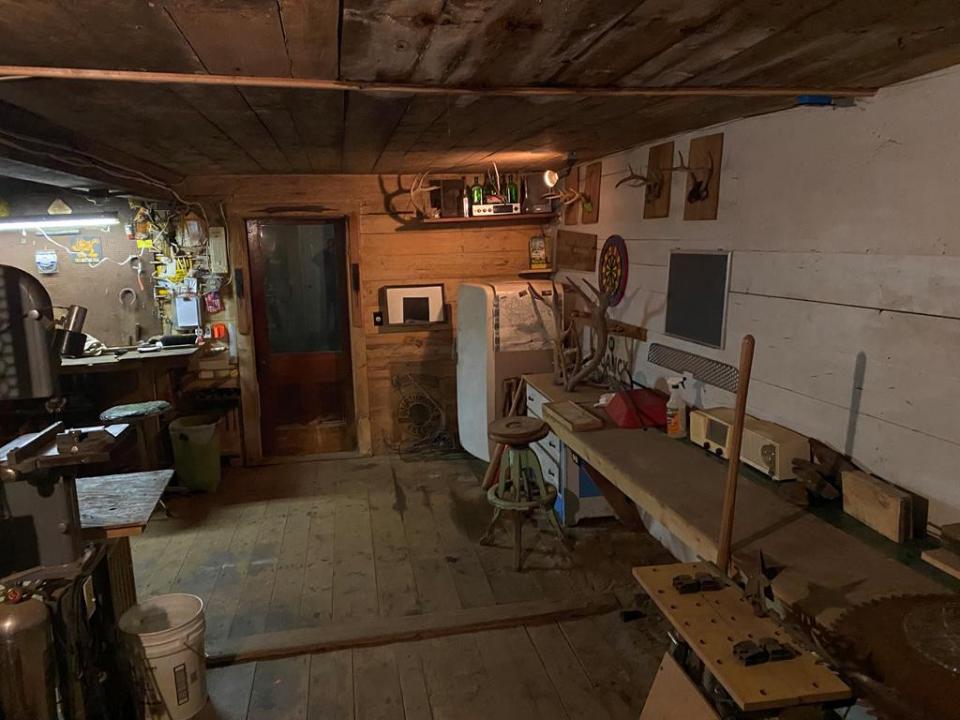 Basement workshop