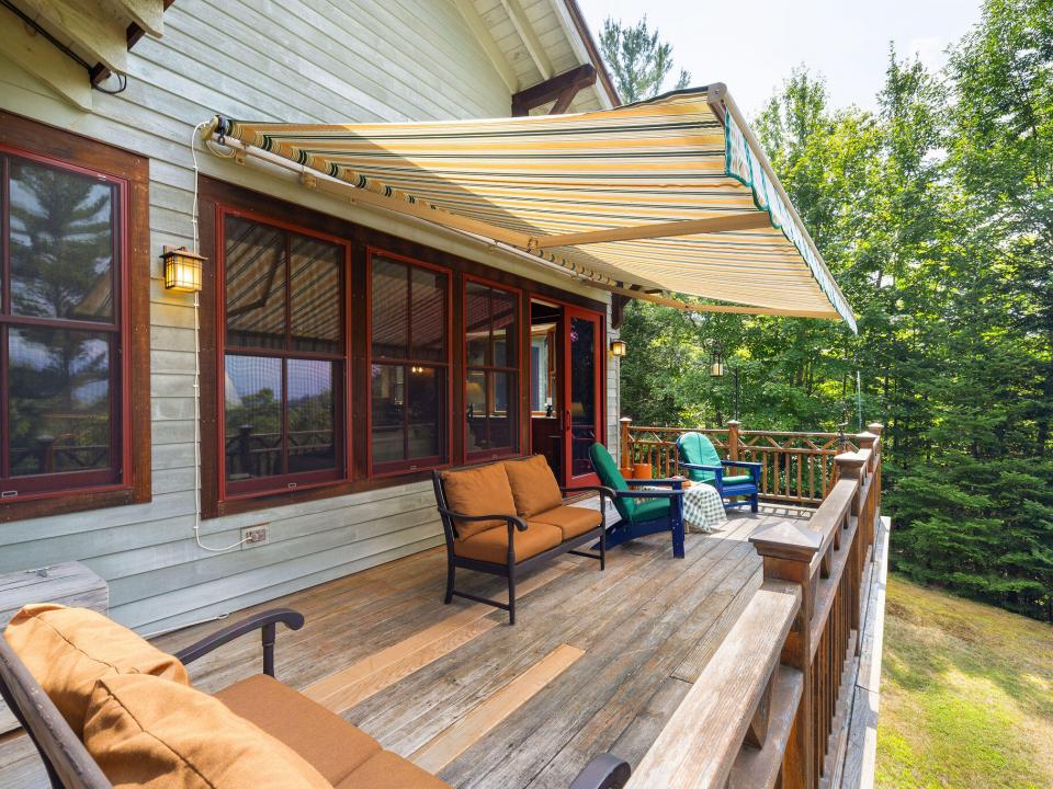 Porch with Awning