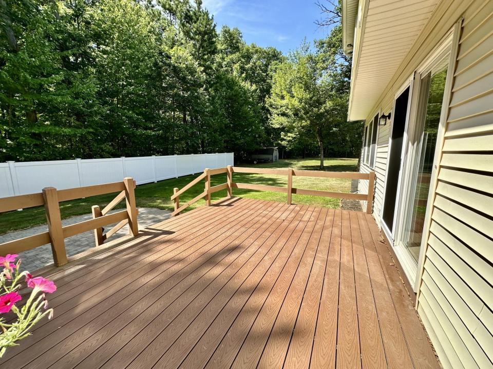 Back Deck -Trex