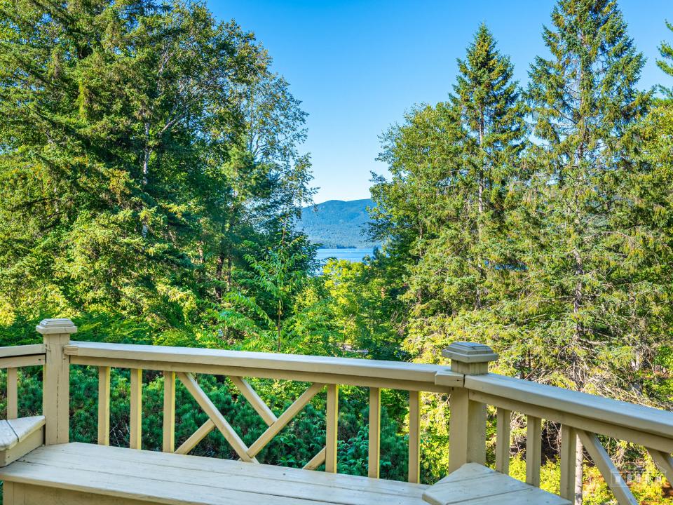 View from lower deck