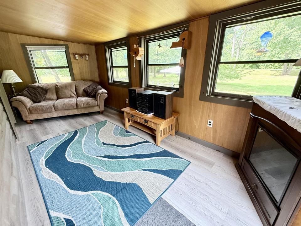 Enclosed porch