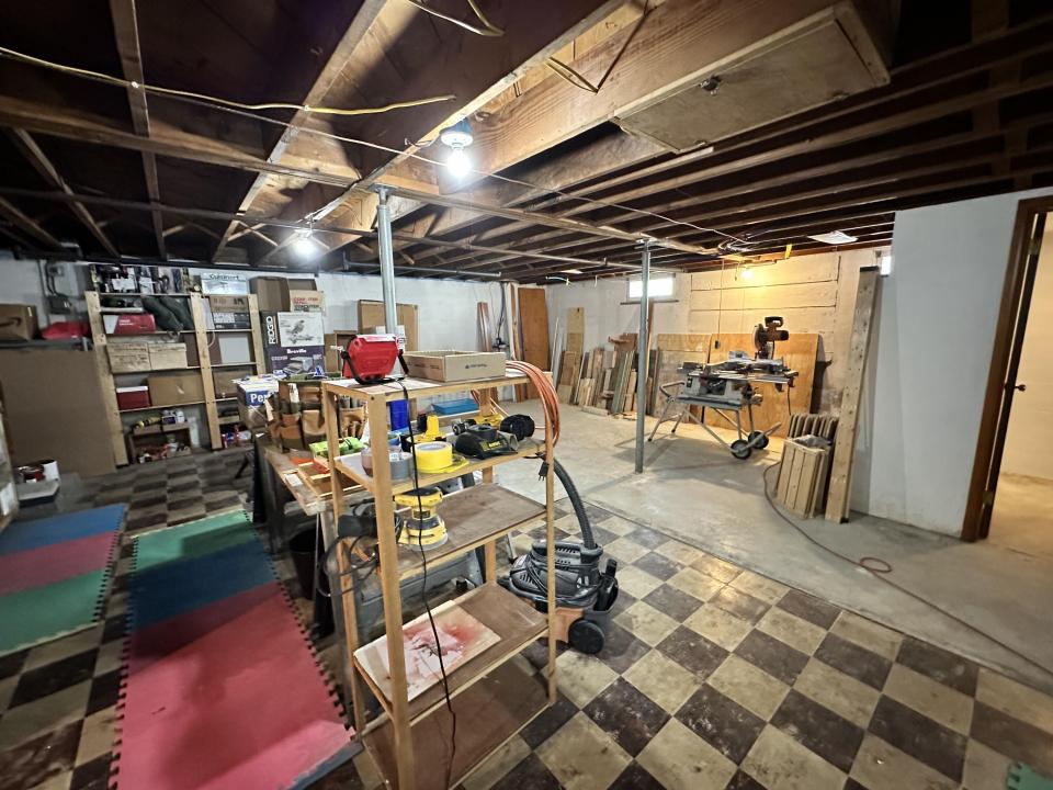 Unfinished Basement/Workshop