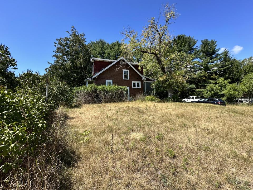 Side of Home and Yard