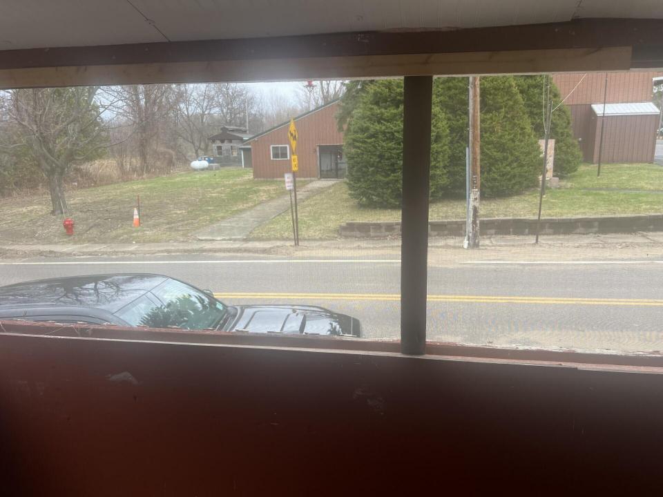 Screened Porch Looking Out