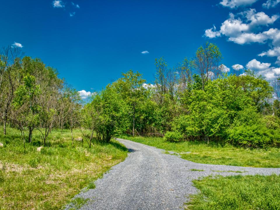 Driveway in from Stickney Bridge Rd
