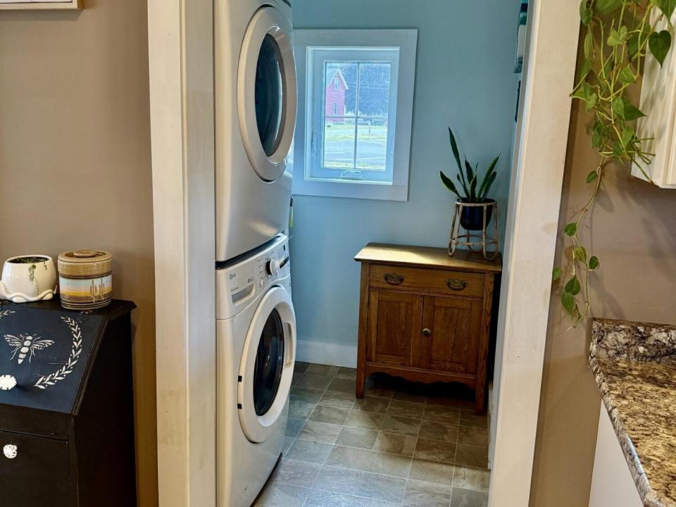 laundry area