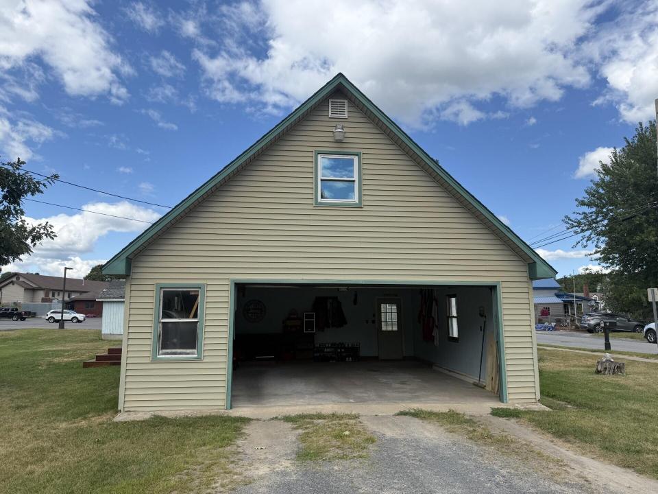 2 car spacious garage with additional st