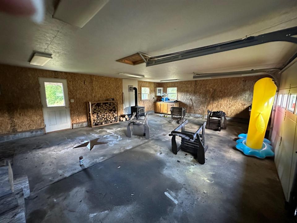 1875 Rt 374 inside garage