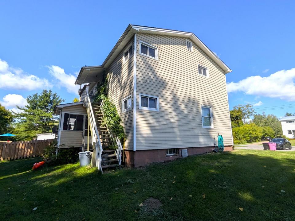 eBack yard area