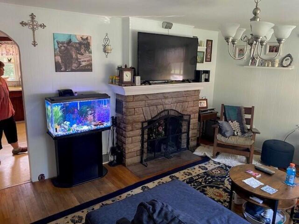 Wood Burning Fireplace