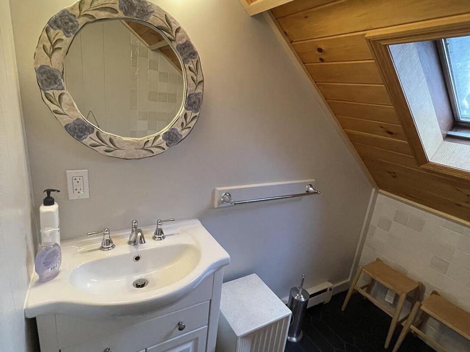 2nd floor bathroom mirror