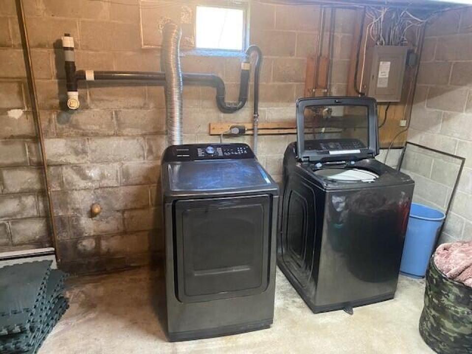 Laundry in Basement Laundry in Basement