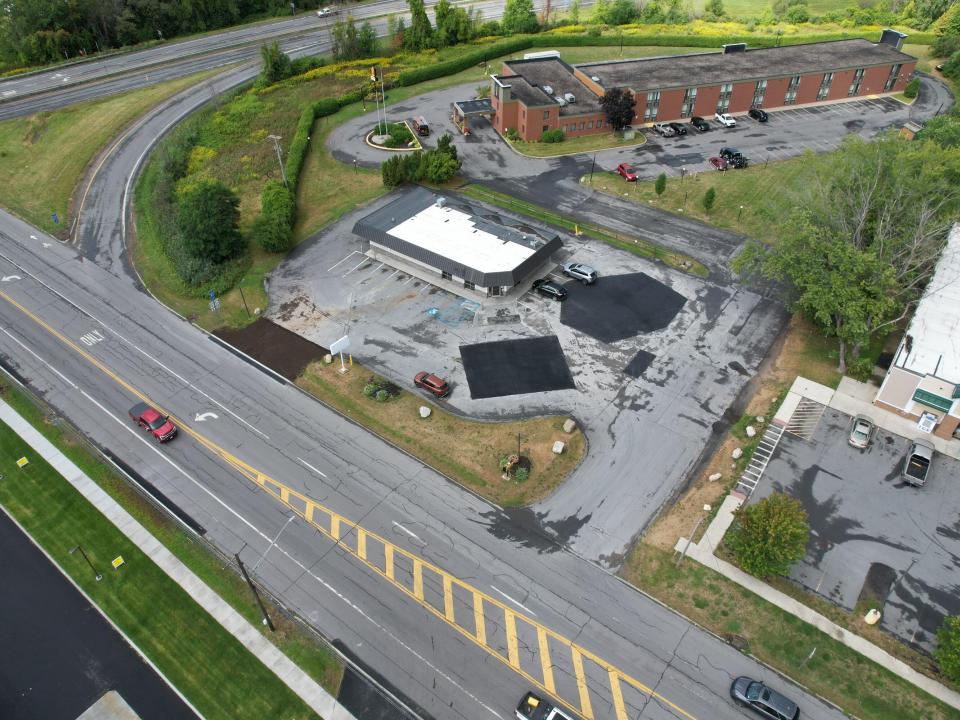 Stewarts - Plattsburgh - aerial