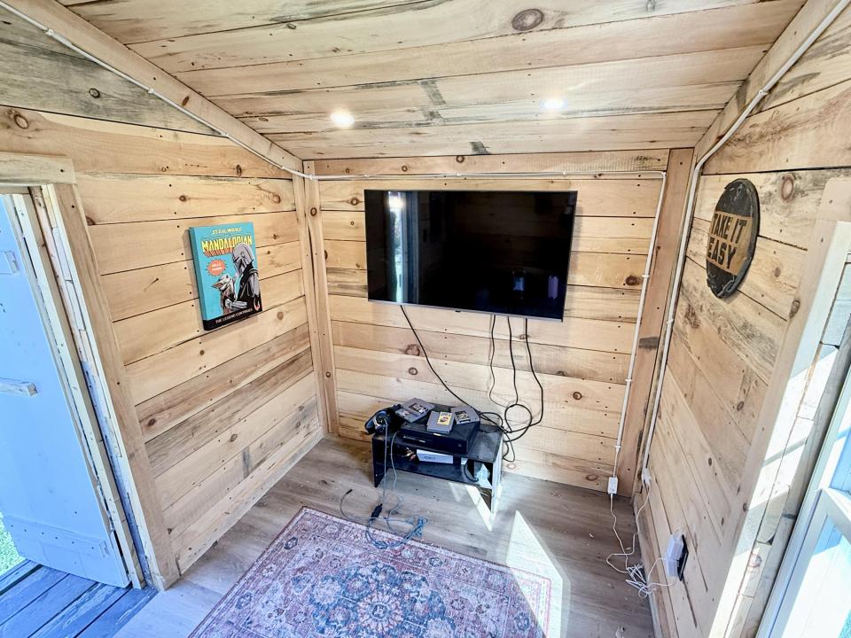 Interior treehouse