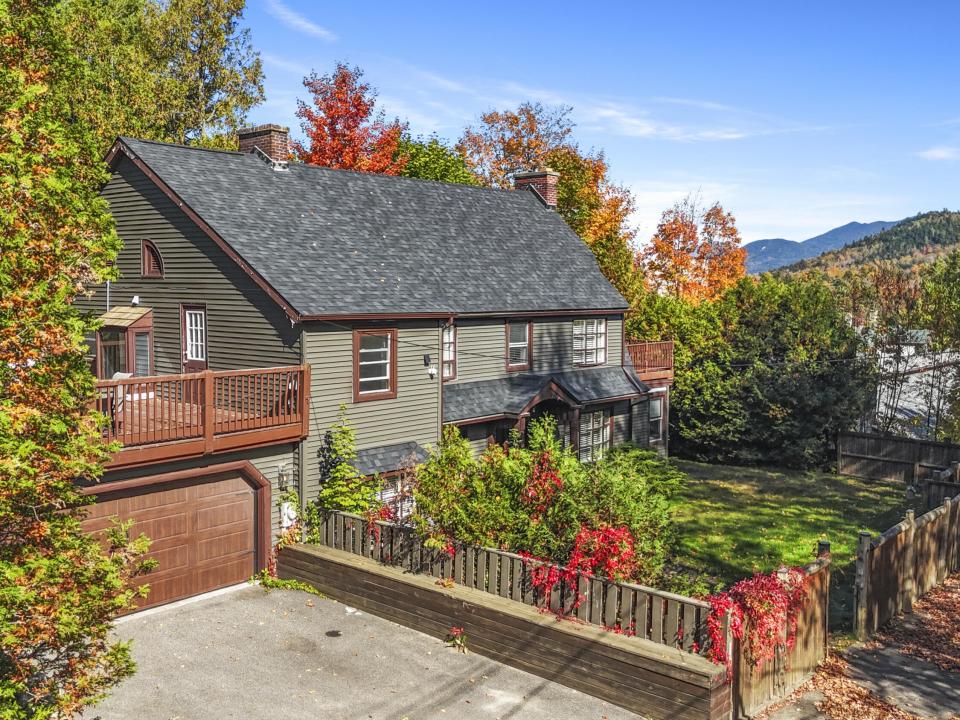 Center of Lake Placid