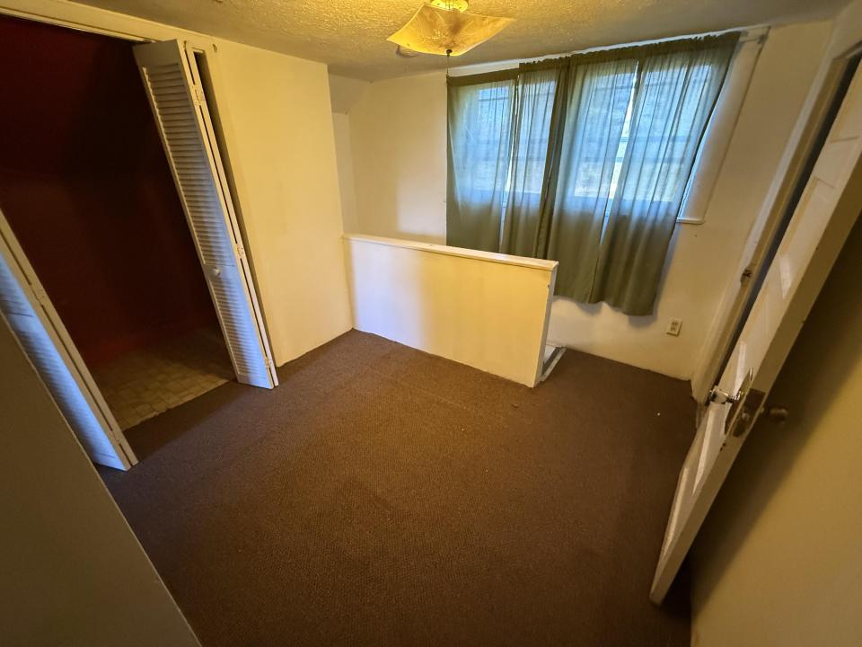 room at top of stairs